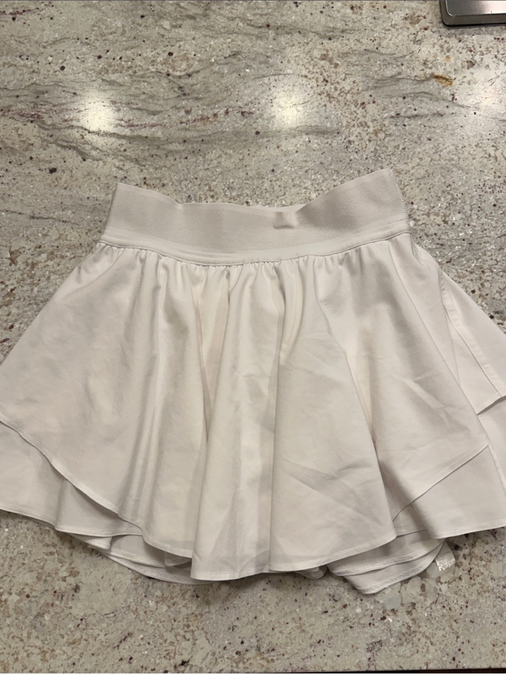 lululemon athletica white Layered Skater Skirt